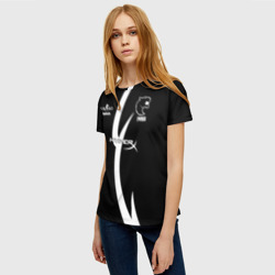 Женская футболка 3D Форма furia СS:GO - фото 2