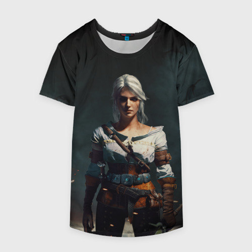 Накидка на куртку 3D The Witcher Ciri, цвет 3D печать - фото 4