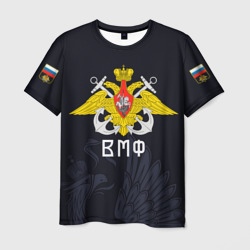 ВМФ нашивки Флаг на спине – Мужская футболка 3D с принтом купить со скидкой в -26%