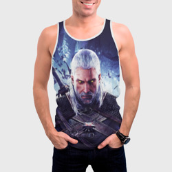 Мужская майка 3D The Witcher Geralt of Rivia - фото 2