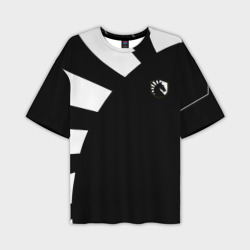 Мужская футболка oversize 3D Team Liquid Black Jersey pro 2022-23