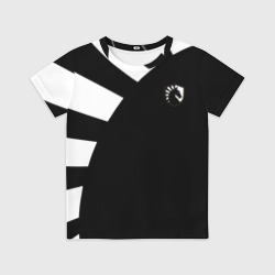 Детская футболка 3D Team Liquid Black Jersey pro 2022-23