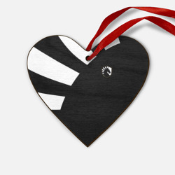 Деревянная игрушка Сердце Team Liquid Black Jersey pro 2022-23