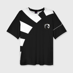 Женская футболка oversize 3D Team Liquid Black Jersey pro 2022-23