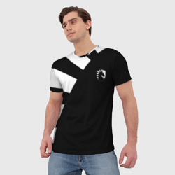 Мужская футболка 3D Team Liquid Black Jersey pro 2022-23 - фото 2