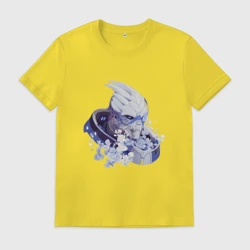 Мужская футболка хлопок Гаррус в цветах