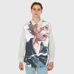 Мужская рубашка oversize 3D Токийские Мстители - фото 2