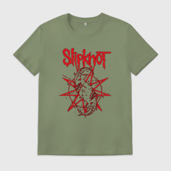 Мужская футболка хлопок Slipknot "Slip Goats" Art