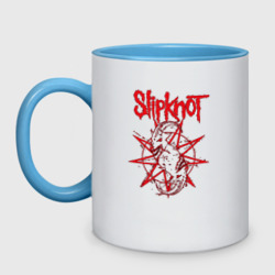 Кружка двухцветная Slipknot "Slip Goats" Art