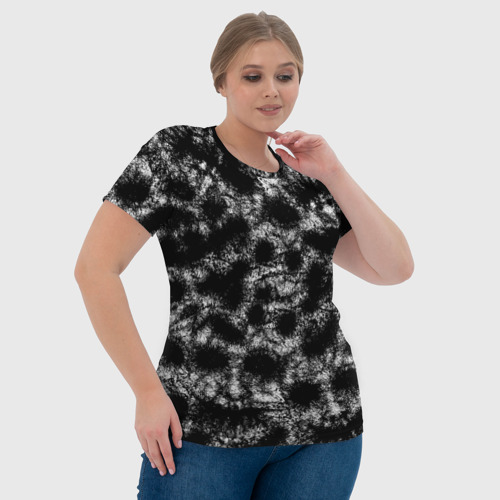 Женская футболка 3D с принтом Множество лиц, фото #4