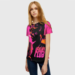Женская футболка 3D Тайлер Дёрден с динамитом - фото 2