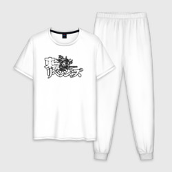 Мужская пижама хлопок Токийские мстители, лого