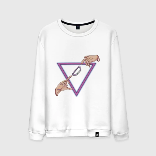 Мужской свитшот хлопок Идеальное прикосновение
