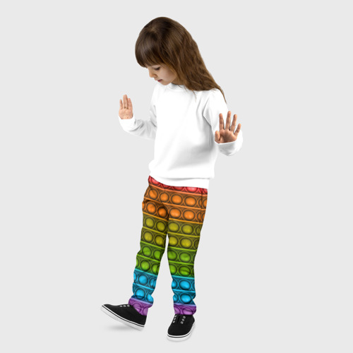 Детские брюки 3D Игрушка POP it, цвет 3D печать - фото 3