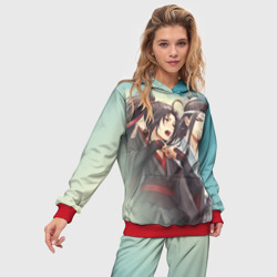 Женский костюм с толстовкой 3D Магистр дъявольского культа - фото 2