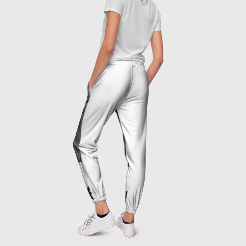 Женские брюки 3D с принтом Форсаж Семья, вид сзади #2