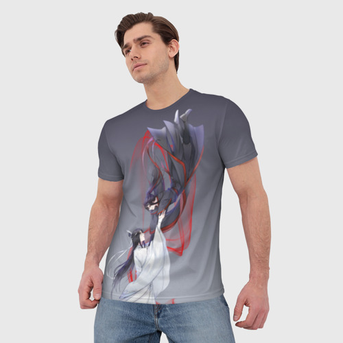 Мужская футболка 3D Магистр дъявольского культа, цвет 3D печать - фото 3