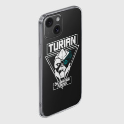 Чехол для iPhone 15 силиконовый с защитой камеры Турианец - фото 2