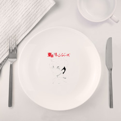 Набор: тарелка + кружка Тифую Мацуно Токийские мстители - фото 2