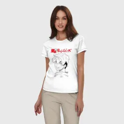 Женская пижама с белой футболкой хлопок Тифую Мацуно Токийские мстители - фото 2