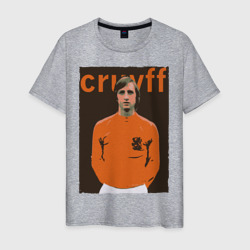Йохан Кройф – Мужская футболка хлопок с принтом купить со скидкой в -20%