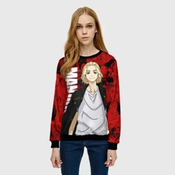 Женский свитшот 3D Мики, Мандзиро Сано - фото 2