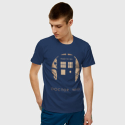 Мужская футболка хлопок Тардис - Доктор Кто - фото 2