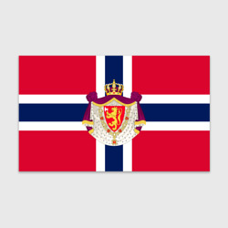 Бумага для упаковки 3D Норвегия Флаг и герб Норвегии