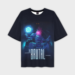 Мужская футболка oversize 3D The Brutal