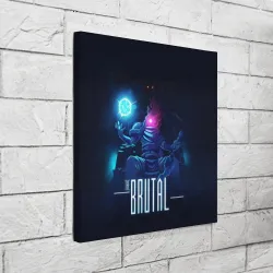 Холст квадратный The Brutal - фото 2