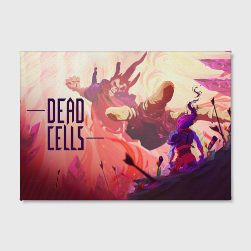 Холст прямоугольный Battle Dead Cells, цвет 3D печать - фото 2