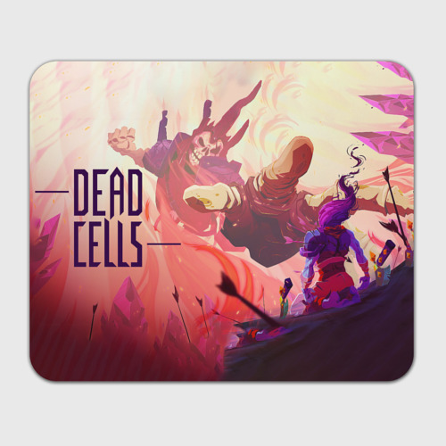 Прямоугольный коврик для мышки Battle Dead Cells