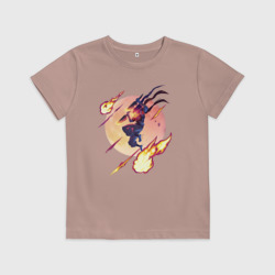 Детская футболка хлопок Fire Dead Cells