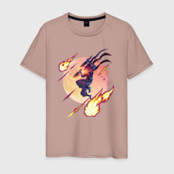 Мужская футболка хлопок Fire Dead Cells