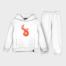 Детский костюм хлопок Oversize Dead Cells Logo