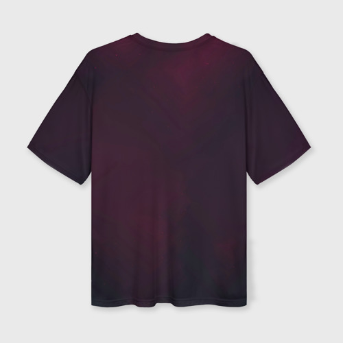Женская футболка oversize 3D Охотница, цвет 3D печать - фото 2