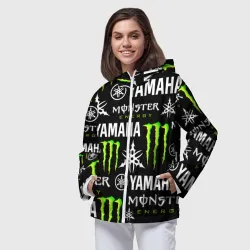 Женская ветровка 3D Yamaha X monster sport - фото 2