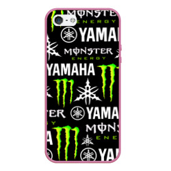 Чехол для iPhone 5/5S матовый Yamaha X monster sport