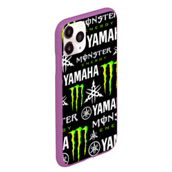 Чехол для iPhone 11 Pro Max матовый Yamaha X monster sport - фото 2