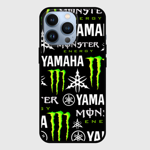 Чехол для iPhone 13 Pro Yamaha X monster sport, цвет черный