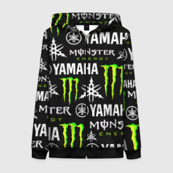 Женская толстовка 3D на молнии Yamaha X monster sport