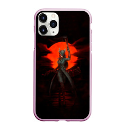 Чехол для iPhone 11 Pro Max матовый Blood moon