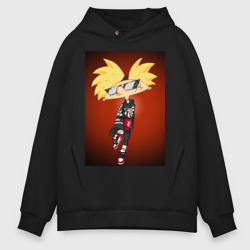 Мужское худи Oversize хлопок Hey Arnold! v