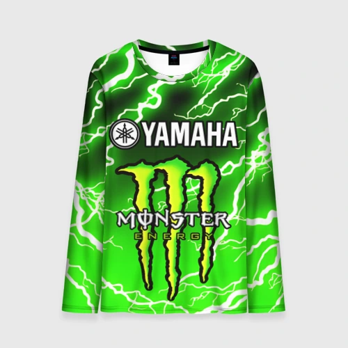 Мужской лонгслив 3D Yamaha X monster sport