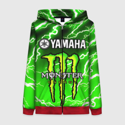 Женская толстовка 3D на молнии Yamaha X monster sport