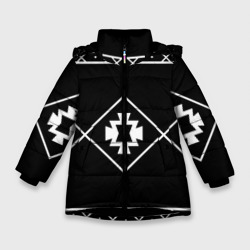 Зимняя куртка для девочек 3D Кимоно Дракена V2