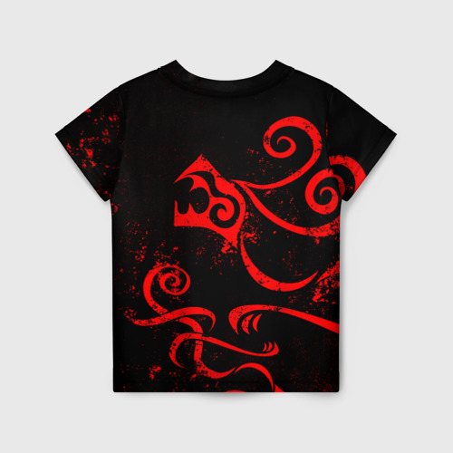 Детская футболка 3D Татуировка Дракена, цвет 3D печать - фото 2