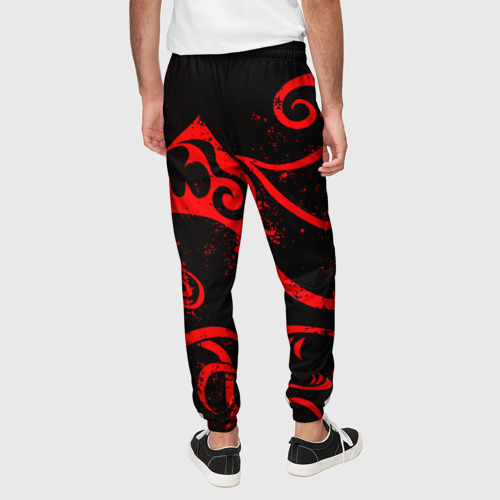 Мужские брюки 3D Татуировка Дракена, цвет 3D печать - фото 5
