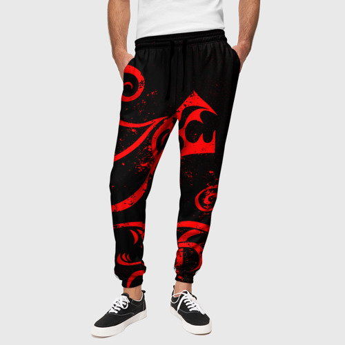 Мужские брюки 3D Татуировка Дракена - фото 4