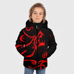 Зимняя куртка для мальчиков 3D Татуировка Дракена - фото 2